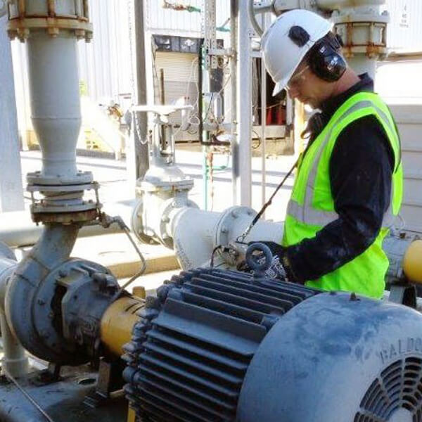 A Person Testing and Reading machinery